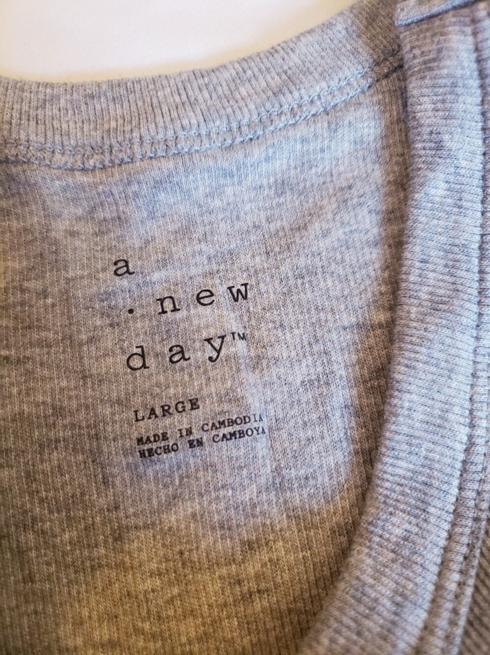Pink & Gray Ribbed Tank Tops - Picture 4 of 9